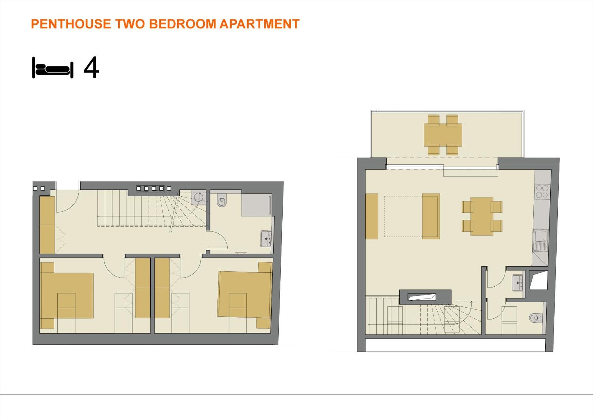 Downtown Suites Rubesova Praha Bagian luar foto